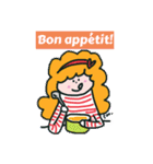 Bonjour！ パリジェンヌのカーリーさん♡（個別スタンプ：23）