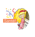 Bonjour！ パリジェンヌのカーリーさん♡（個別スタンプ：40）