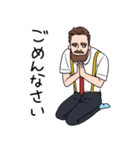 日本大好き！mr.モジャリーノ①（個別スタンプ：2）
