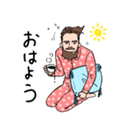 日本大好き！mr.モジャリーノ①（個別スタンプ：6）