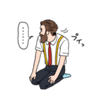 日本大好き！mr.モジャリーノ①（個別スタンプ：15）