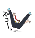 日本大好き！mr.モジャリーノ①（個別スタンプ：16）