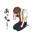 日本大好き！mr.モジャリーノ①（個別スタンプ：20）