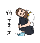 日本大好き！mr.モジャリーノ①（個別スタンプ：21）