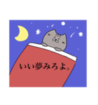 もふもふ猫のつぶやき。（個別スタンプ：5）