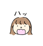 ボブヘアガール、（個別スタンプ：39）