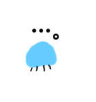 くらげがお返事。（個別スタンプ：8）