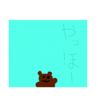 ？熊さんのスタンプ？（個別スタンプ：6）