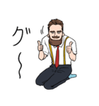 日本大好き！mr.モジャリーノ②（個別スタンプ：2）