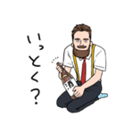 日本大好き！mr.モジャリーノ②（個別スタンプ：16）