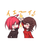 ともちゃんとみく姉さん。（個別スタンプ：19）