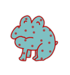 毒々しいかえるくん1（個別スタンプ：3）