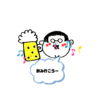 おかっぱさんの気持ち（個別スタンプ：30）
