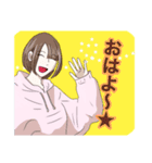 可愛くて元気な女の子⭐（個別スタンプ：1）