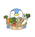 野菜とペンギン（個別スタンプ：1）