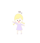 みつあみgirl（個別スタンプ：22）