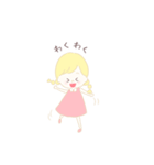 みつあみgirl（個別スタンプ：33）