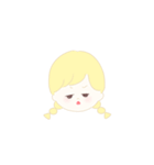 みつあみgirl（個別スタンプ：39）