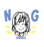 タチとゲンの東雲庭球倶楽部の想ひ出！（個別スタンプ：7）
