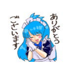 メイドの芽衣さん（個別スタンプ：2）