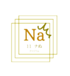 今日も楽しく周期表（個別スタンプ：11）