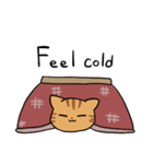 茶トラにゃんこ(英語)（個別スタンプ：24）