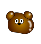 ムキムキくまたん（個別スタンプ：1）