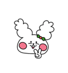 ふわふわBunny Ver.2（個別スタンプ：4）