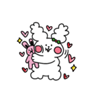 ふわふわBunny Ver.2（個別スタンプ：5）