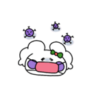 ふわふわBunny Ver.2（個別スタンプ：6）