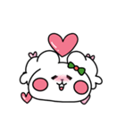 ふわふわBunny Ver.2（個別スタンプ：12）
