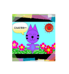 にゃん太の顔スタンプ（個別スタンプ：2）
