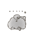 くろい けだま（個別スタンプ：20）