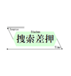 ひたすら楽する仕事メモ 警察⽤C（個別スタンプ：35）