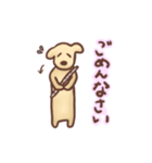 フルートを吹く犬のペーちゃん（個別スタンプ：22）