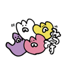 犬チューリップ（個別スタンプ：18）