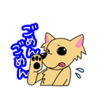 チワワのチビーズスタンプ（個別スタンプ：23）