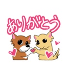 チワワのチビーズスタンプ（個別スタンプ：25）