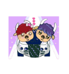 Yak Bon Bon ＆ La La（個別スタンプ：7）