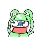 カエルたちにお任せ！（個別スタンプ：7）
