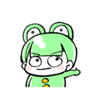 カエルたちにお任せ！（個別スタンプ：8）