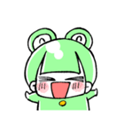 カエルたちにお任せ！（個別スタンプ：14）