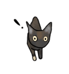 サビ猫ダーちゃん（個別スタンプ：4）