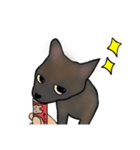 サビ猫ダーちゃん（個別スタンプ：9）