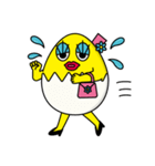 たまごマダム Ver.2（個別スタンプ：20）