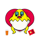 たまごマダム Ver.2（個別スタンプ：32）