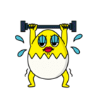 たまごマダム Ver.2（個別スタンプ：34）