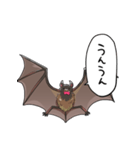 しゃべるコウモリ（個別スタンプ：22）