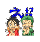 ONE PIECE 船長と剣士の日常スタンプ（個別スタンプ：13）