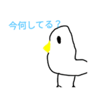 飛べない鳥は、ただの鳥だよ鳥しゃん（個別スタンプ：8）